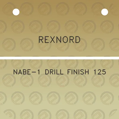 rexnord-nabe-1-drill-finish-125