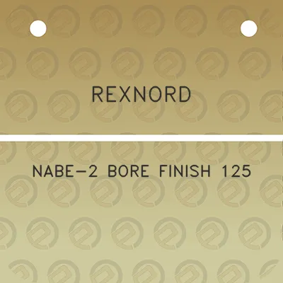 rexnord-nabe-2-bore-finish-125