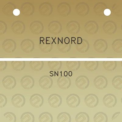 rexnord-sn100