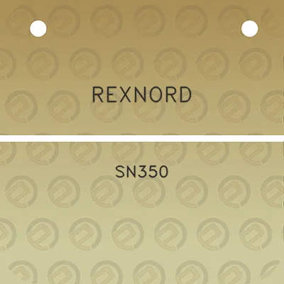 rexnord-sn350