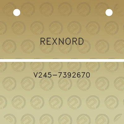 rexnord-v245-7392670