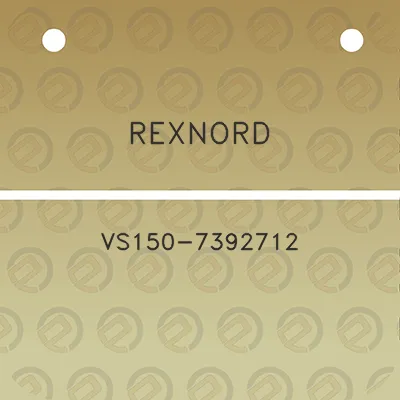 rexnord-vs150-7392712