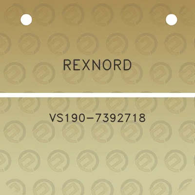 rexnord-vs190-7392718