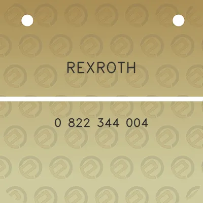 rexroth-0-822-344-004