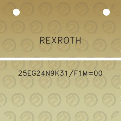 rexroth-25eg24n9k31f1m00