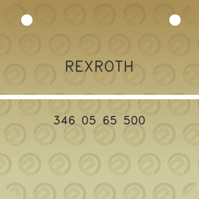 rexroth-346-05-65-500