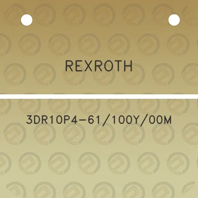 rexroth-3dr10p4-61100y00m