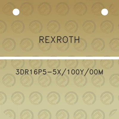 rexroth-3dr16p5-5x100y00m