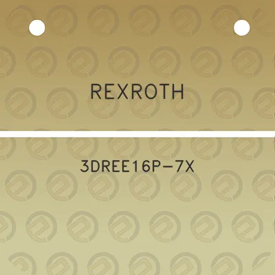 rexroth-3dree16p-7x