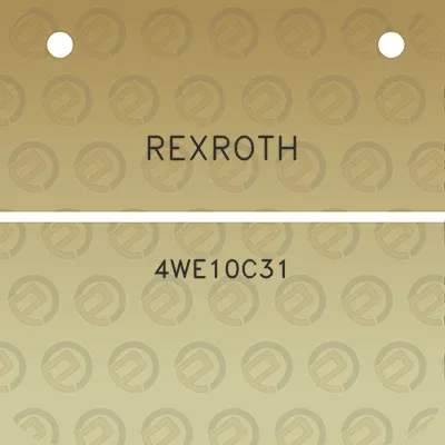 rexroth-4we10c31