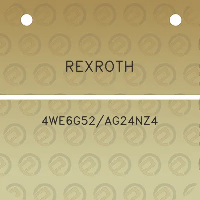 rexroth-4we6g52ag24nz4