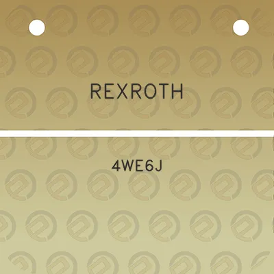 rexroth-4we6j