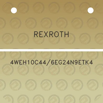 rexroth-4weh10c446eg24n9etk4