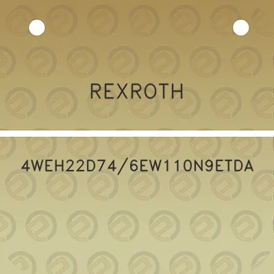 rexroth-4weh22d746ew110n9etda