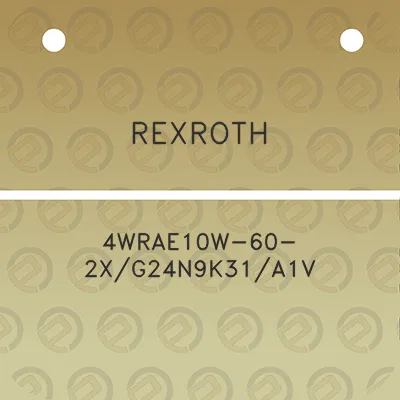 rexroth-4wrae10w-60-2xg24n9k31a1v