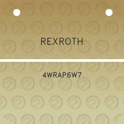 rexroth-4wrap6w7