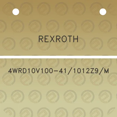 rexroth-4wrd10v100-411012z9m