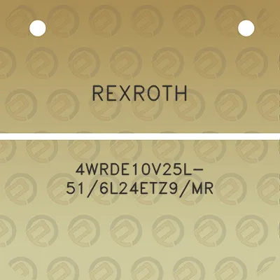 rexroth-4wrde10v25l-516l24etz9mr