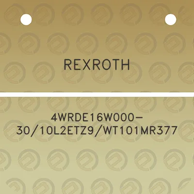 rexroth-4wrde16w000-3010l2etz9wt101mr377