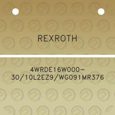 rexroth-4wrde16w000-3010l2ez9wg091mr376