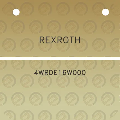 rexroth-4wrde16w000