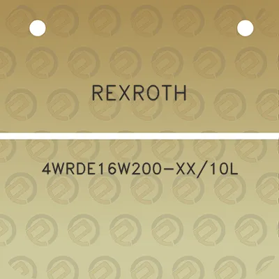 rexroth-4wrde16w200-xx10l