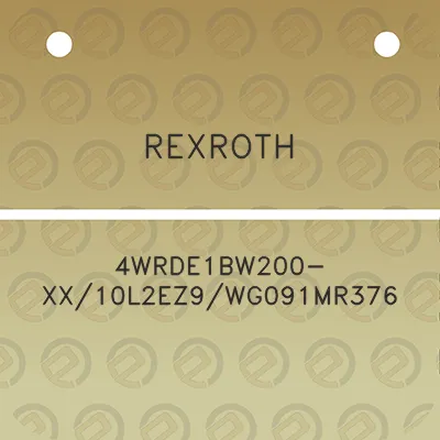 rexroth-4wrde1bw200-xx10l2ez9wg091mr376