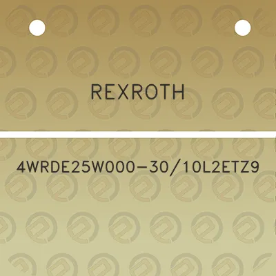 rexroth-4wrde25w000-3010l2etz9