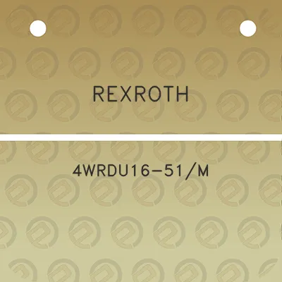 rexroth-4wrdu16-51m