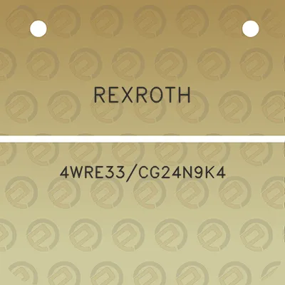 rexroth-4wre33cg24n9k4