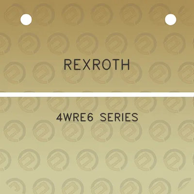 rexroth-4wre6-series