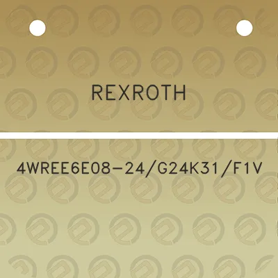 rexroth-4wree6e08-24g24k31f1v