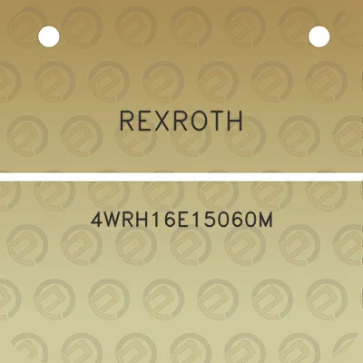 rexroth-4wrh16e15060m