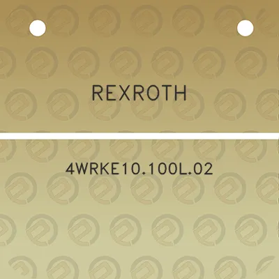 rexroth-4wrke10100l02