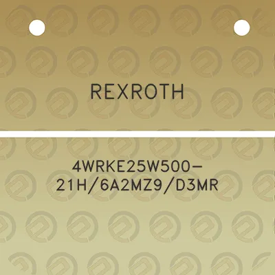 rexroth-4wrke25w500-21h6a2mz9d3mr