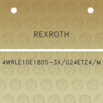 rexroth-4wrle10e180s-3xg24etz4m