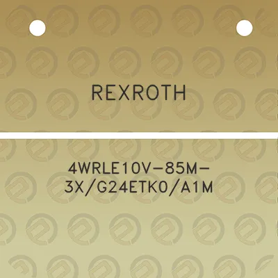 rexroth-4wrle10v-85m-3xg24etk0a1m