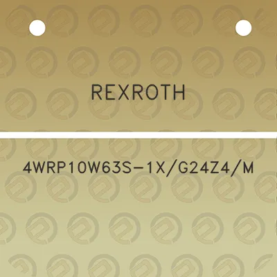 rexroth-4wrp10w63s-1xg24z4m