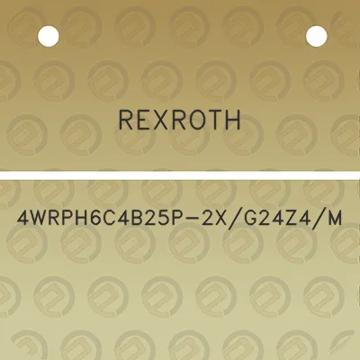 rexroth-4wrph6c4b25p-2xg24z4m