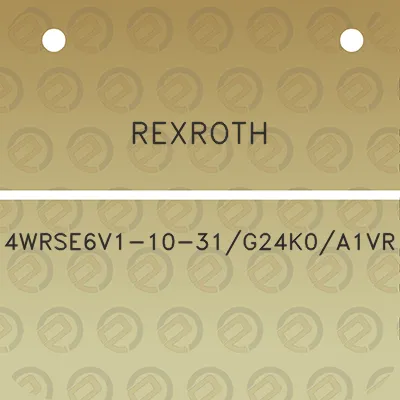 rexroth-4wrse6v1-10-31g24k0a1vr