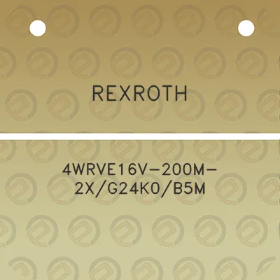 rexroth-4wrve16v-200m-2xg24k0b5m