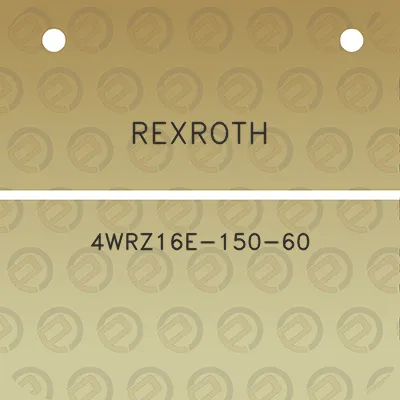 rexroth-4wrz16e-150-60