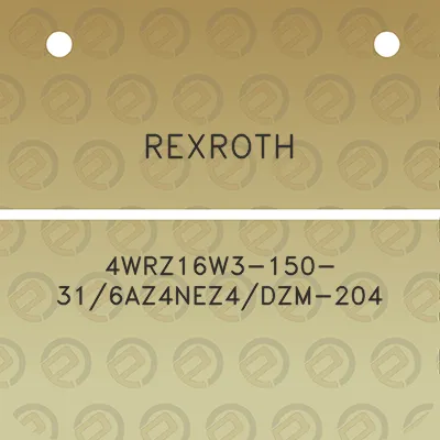 rexroth-4wrz16w3-150-316az4nez4dzm-204