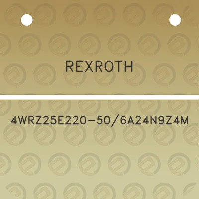 rexroth-4wrz25e220-506a24n9z4m