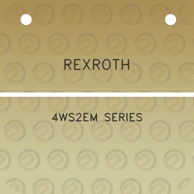 rexroth-4ws2em-series