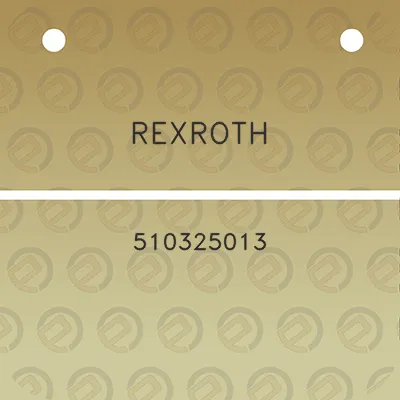 rexroth-510325013