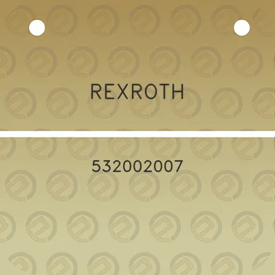 rexroth-532002007