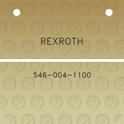 rexroth-546-004-1100