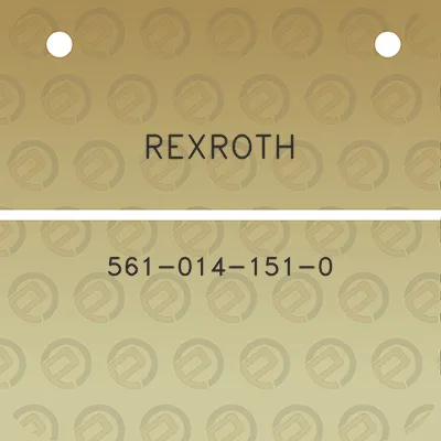 rexroth-561-014-151-0