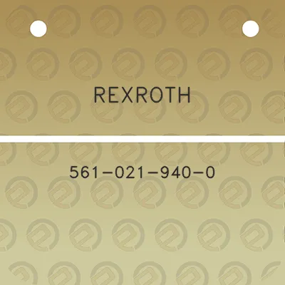 rexroth-561-021-940-0